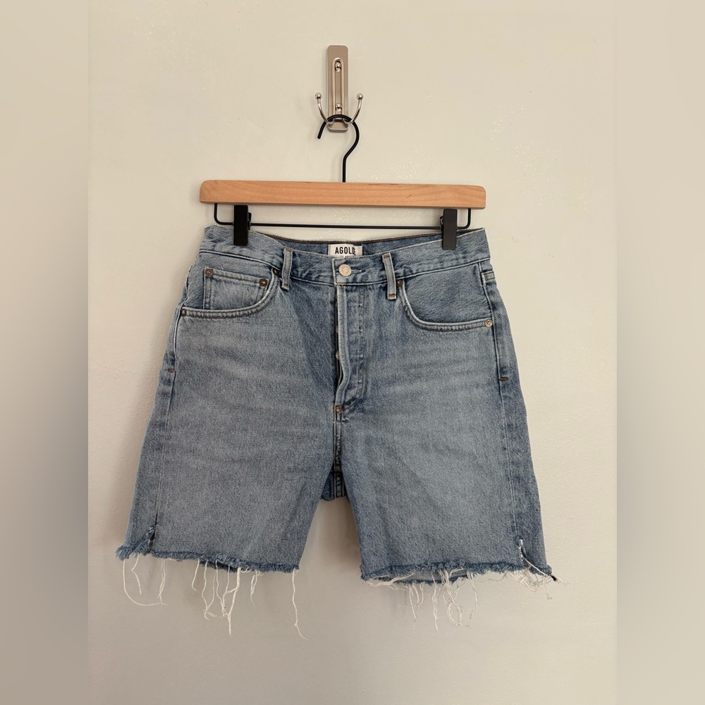 Agolde 90s Rumi Jean Shorts Light Wash size 26